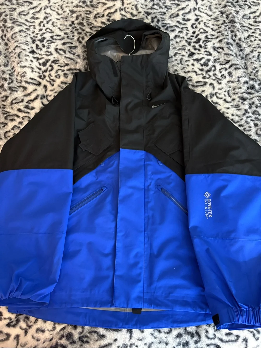Nike x Nocta Men’s Black and Blue GORE-TEX Windbreaker Jacket